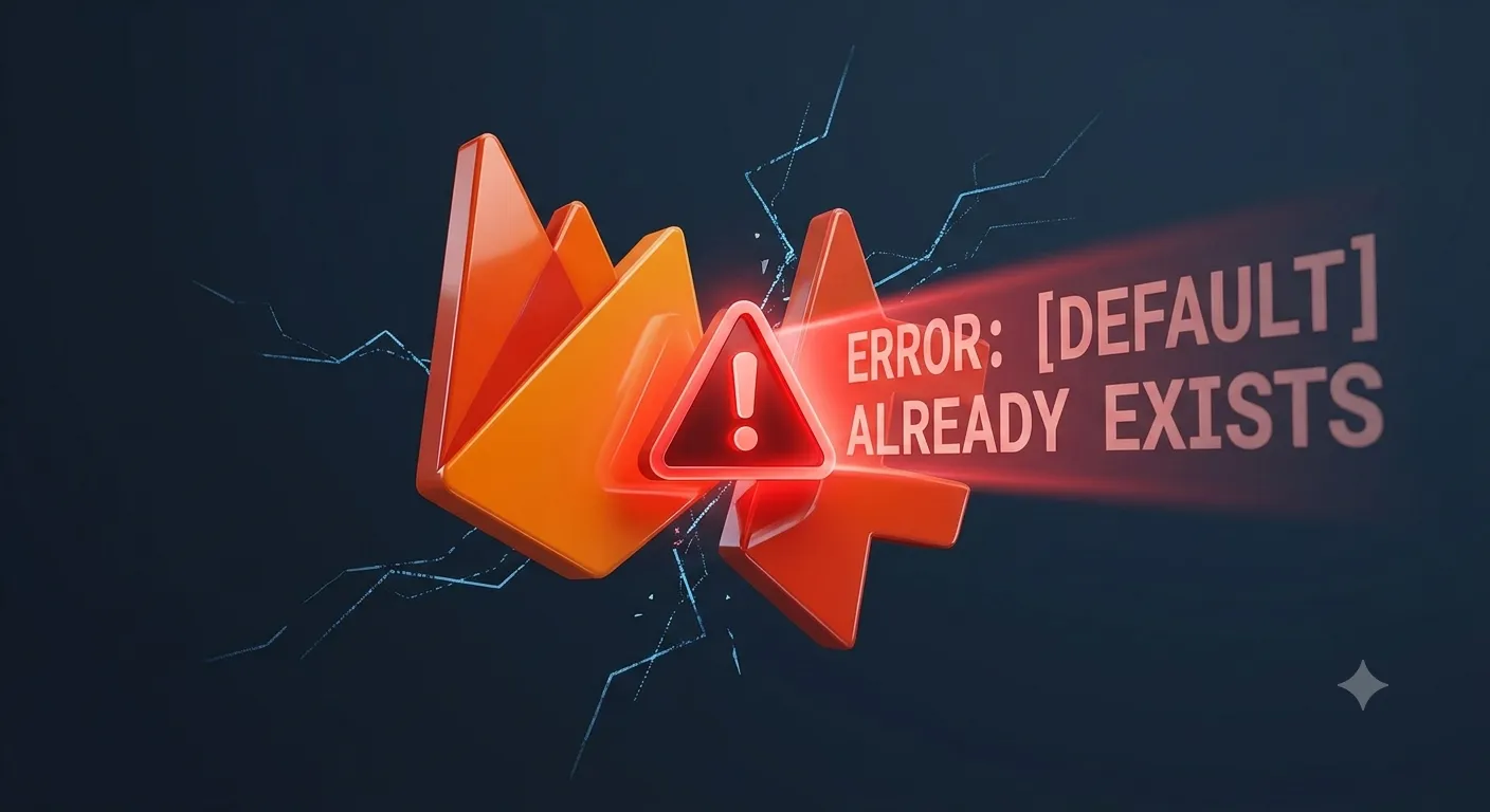 Fix: Firebase '[DEFAULT] Already Exists' Error