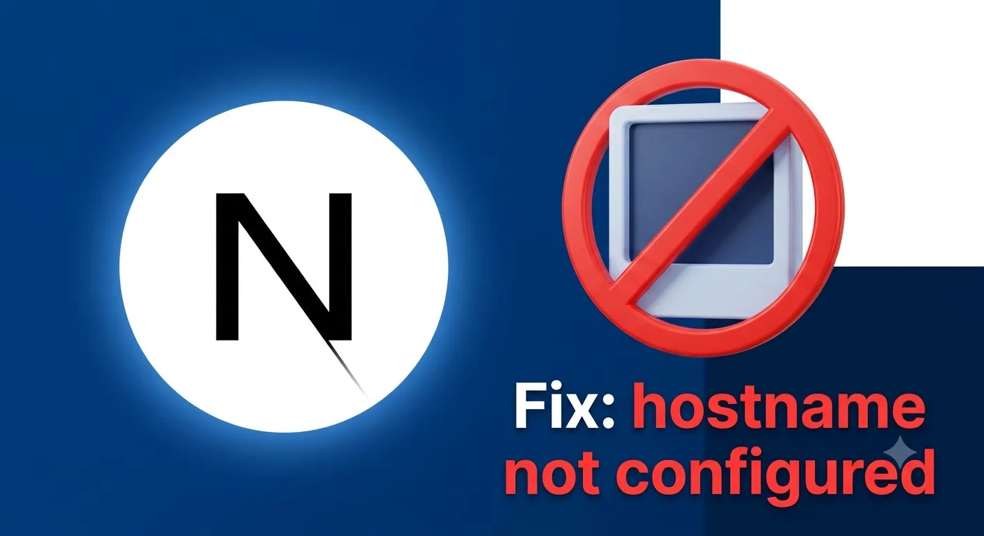 Fix: Next.js Image 'hostname not configured' Error