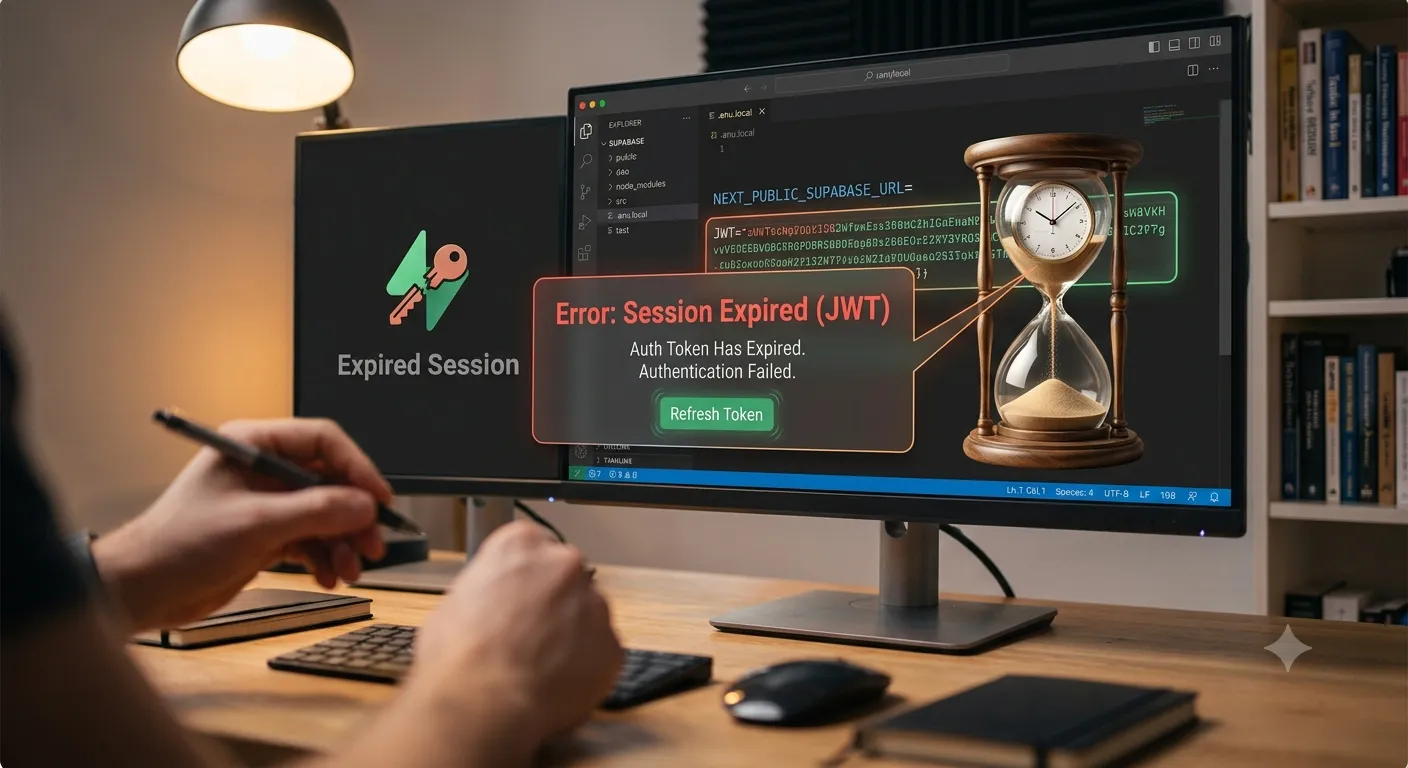 Fix: JWT Expired Error in Supabase Auth