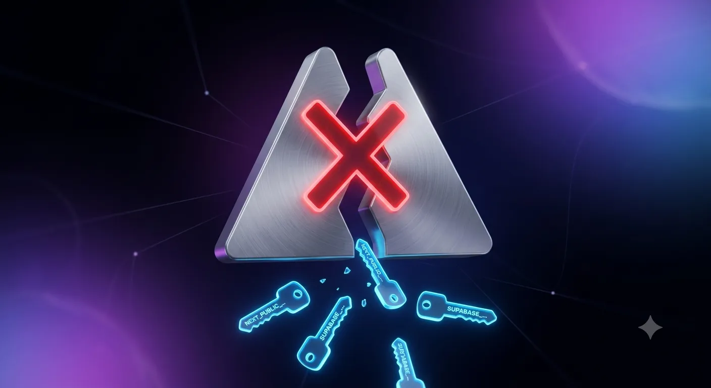 Fix: Vercel Build Fails After Adding Supabase Env Variables