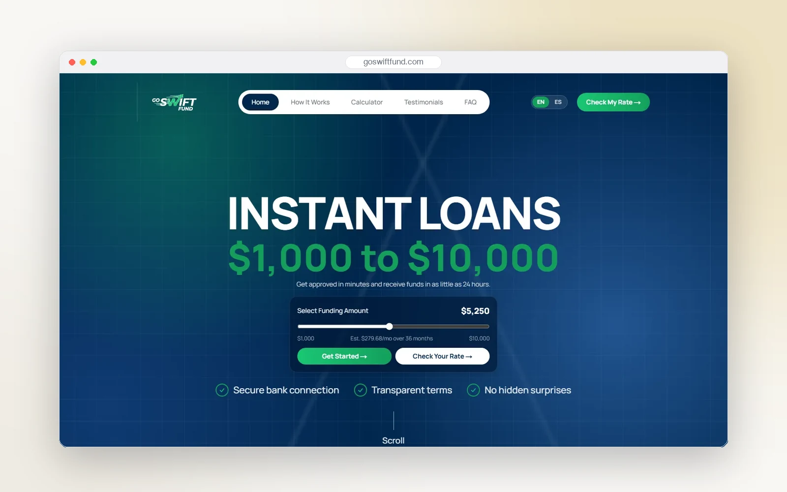 GoSwiftFund project