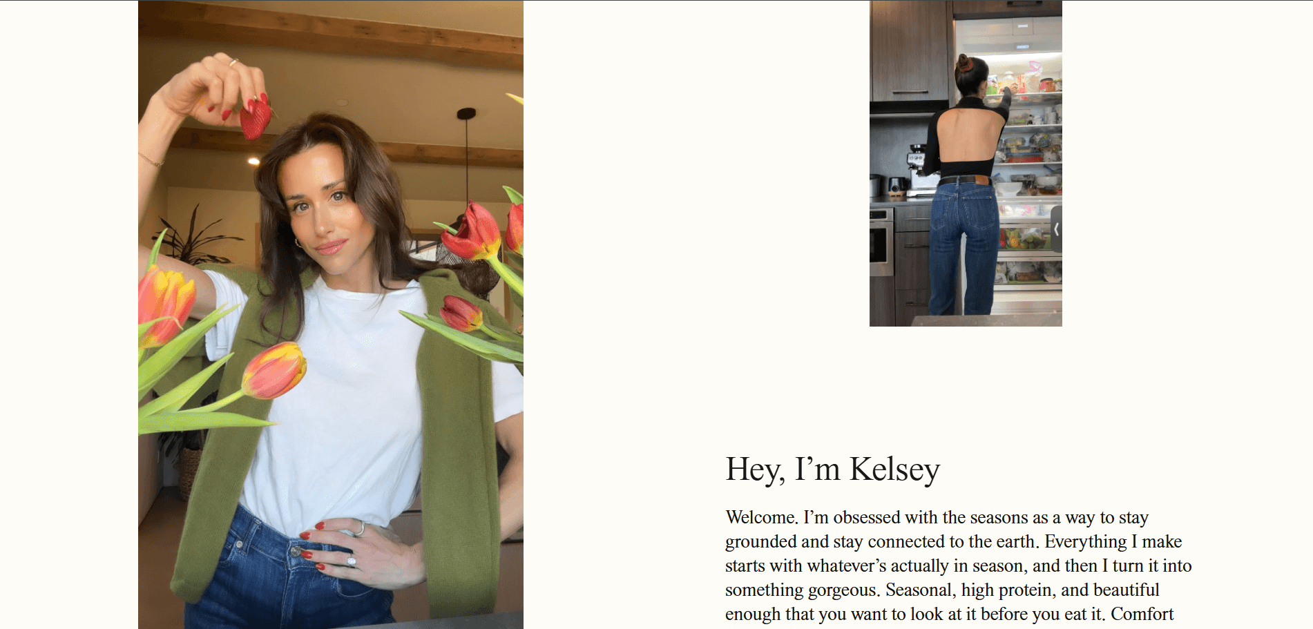Wide Eyed Giant — About page: Hey, I'm Kelsey